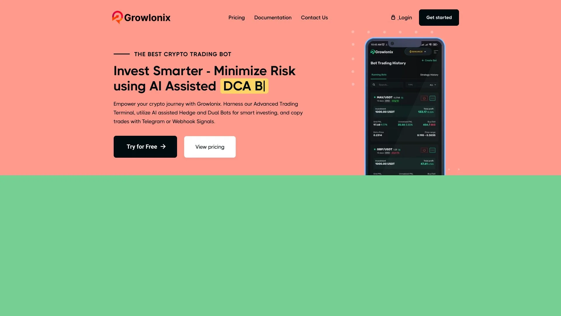 Growlonix screenshot