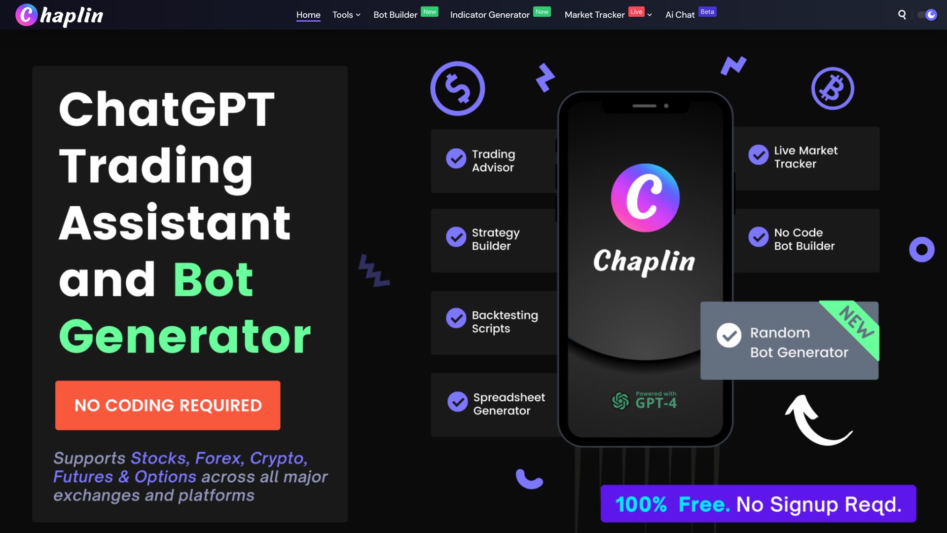 Chaplin App screenshot