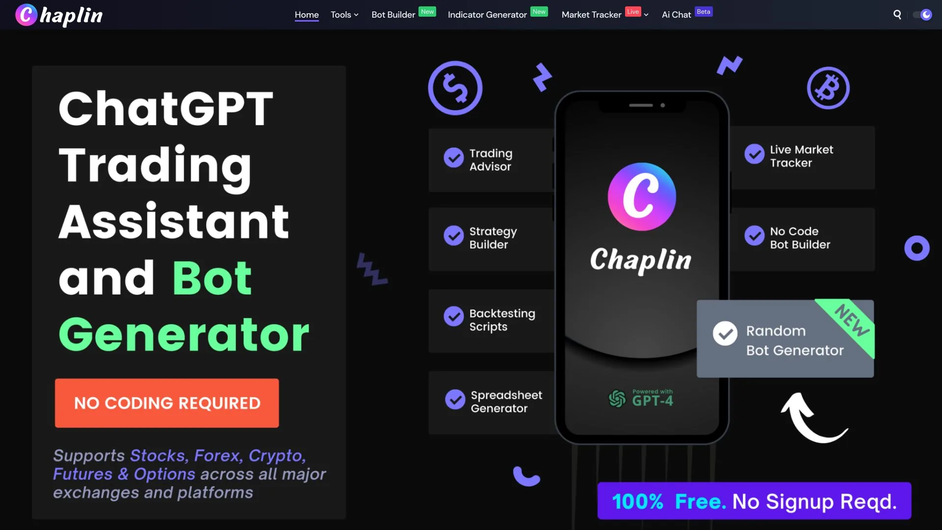 Chaplin App screenshot