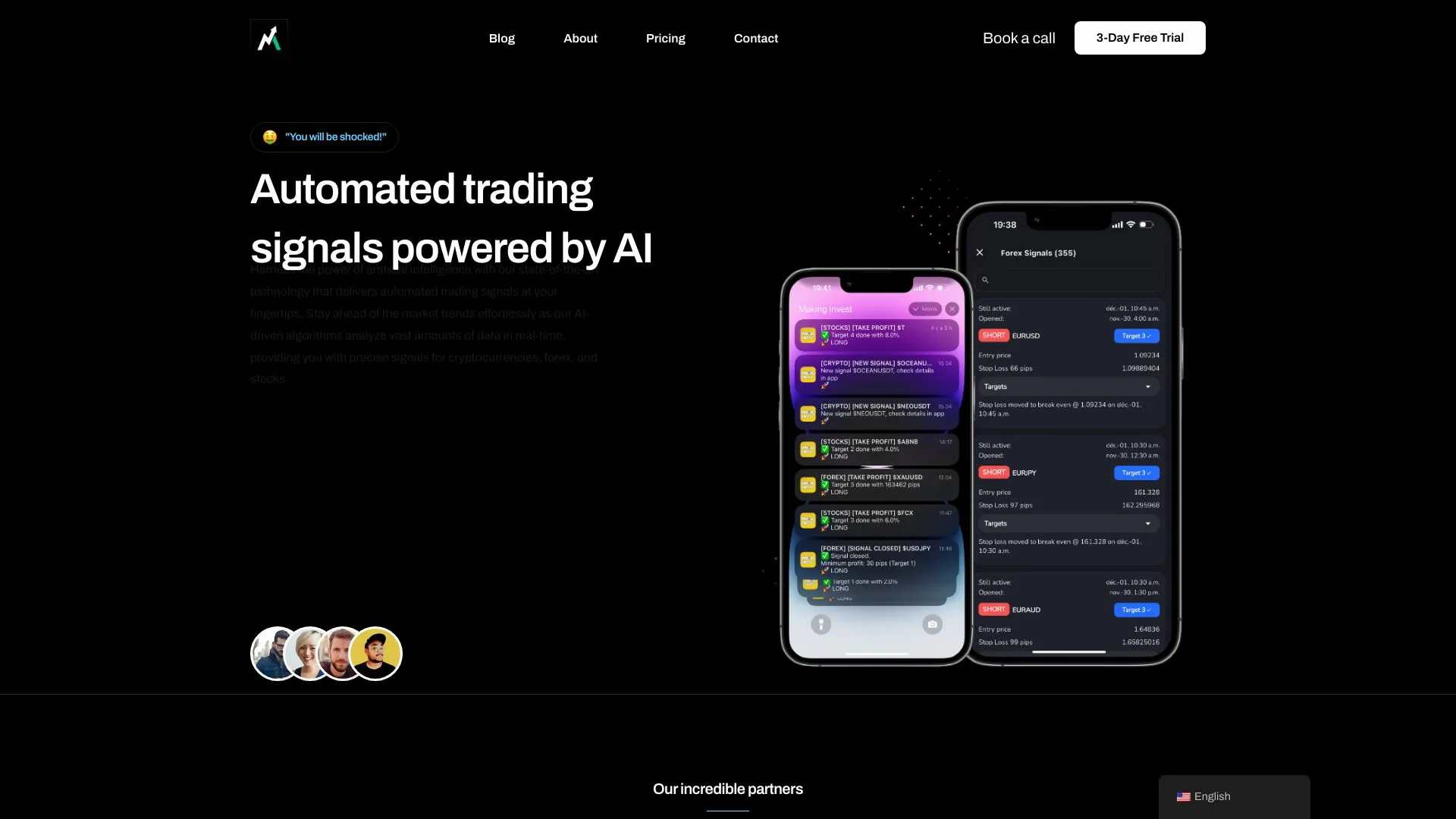 Making Invest screenshot