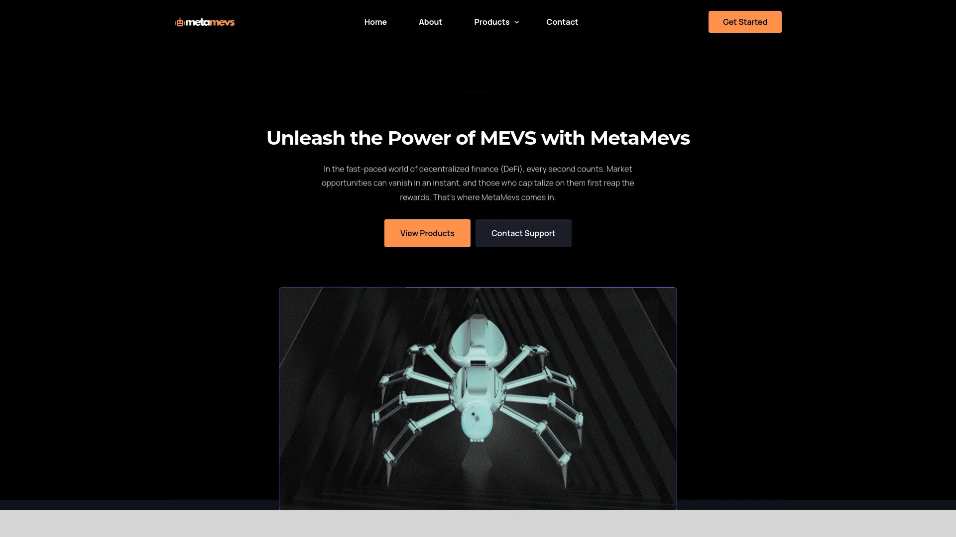 MetaMevs Trading Solutions screenshot
