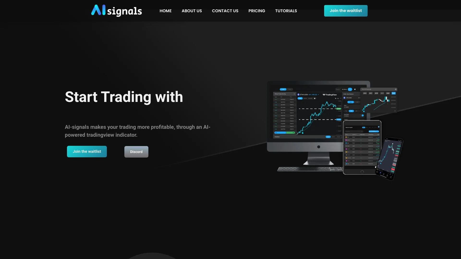 https://ai-signals.com screenshot