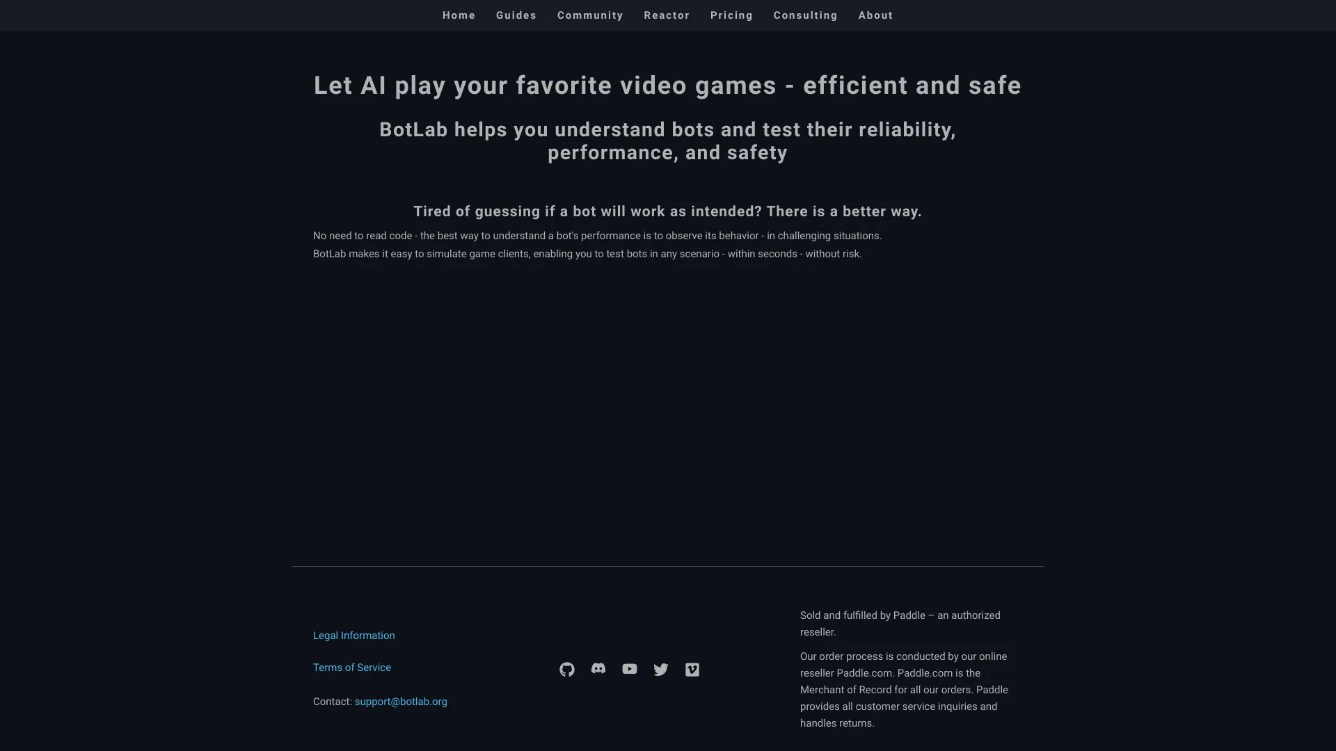BotLab screenshot