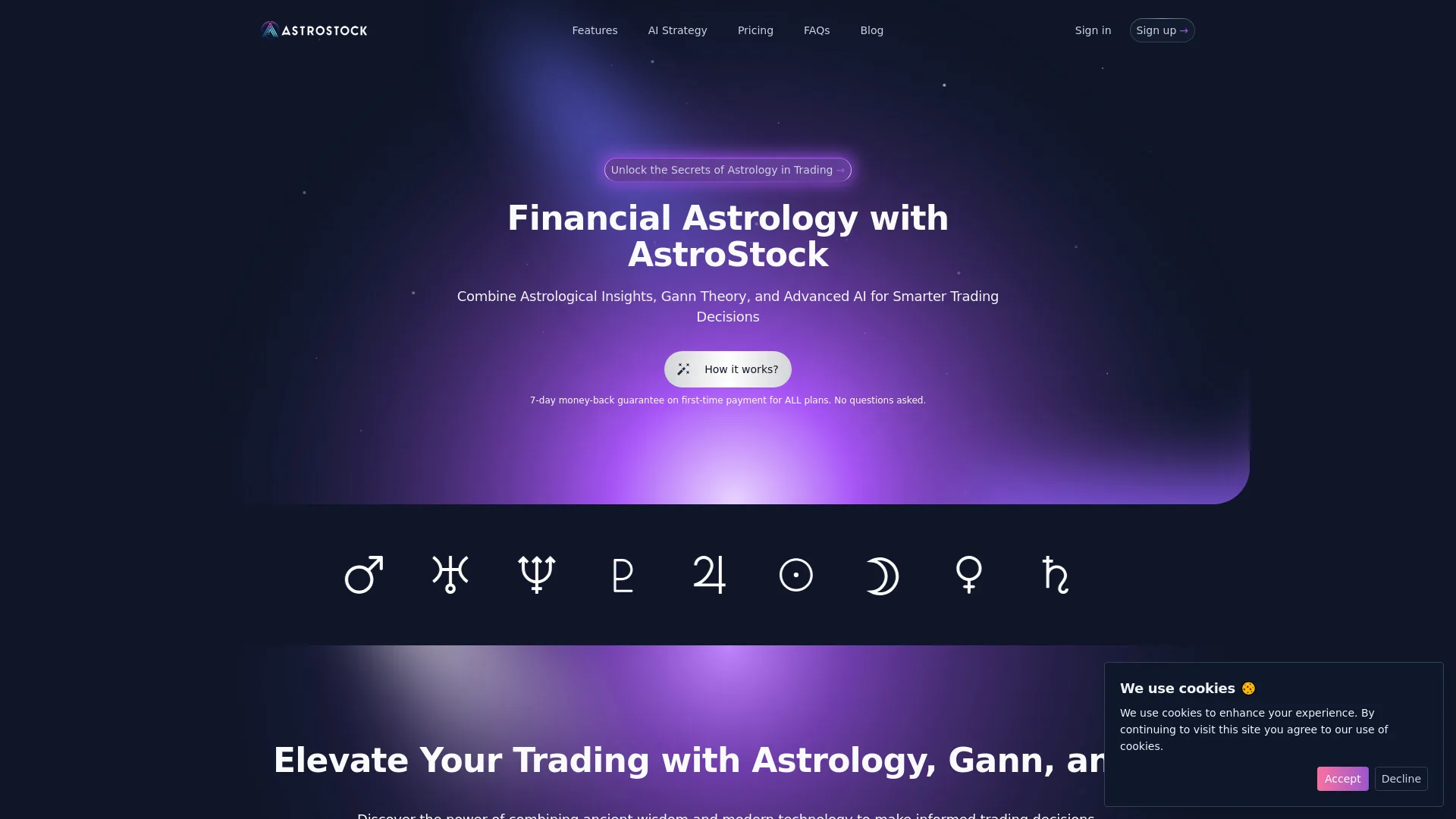 AstroStock screenshot