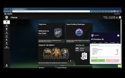 FUTDroid screenshot