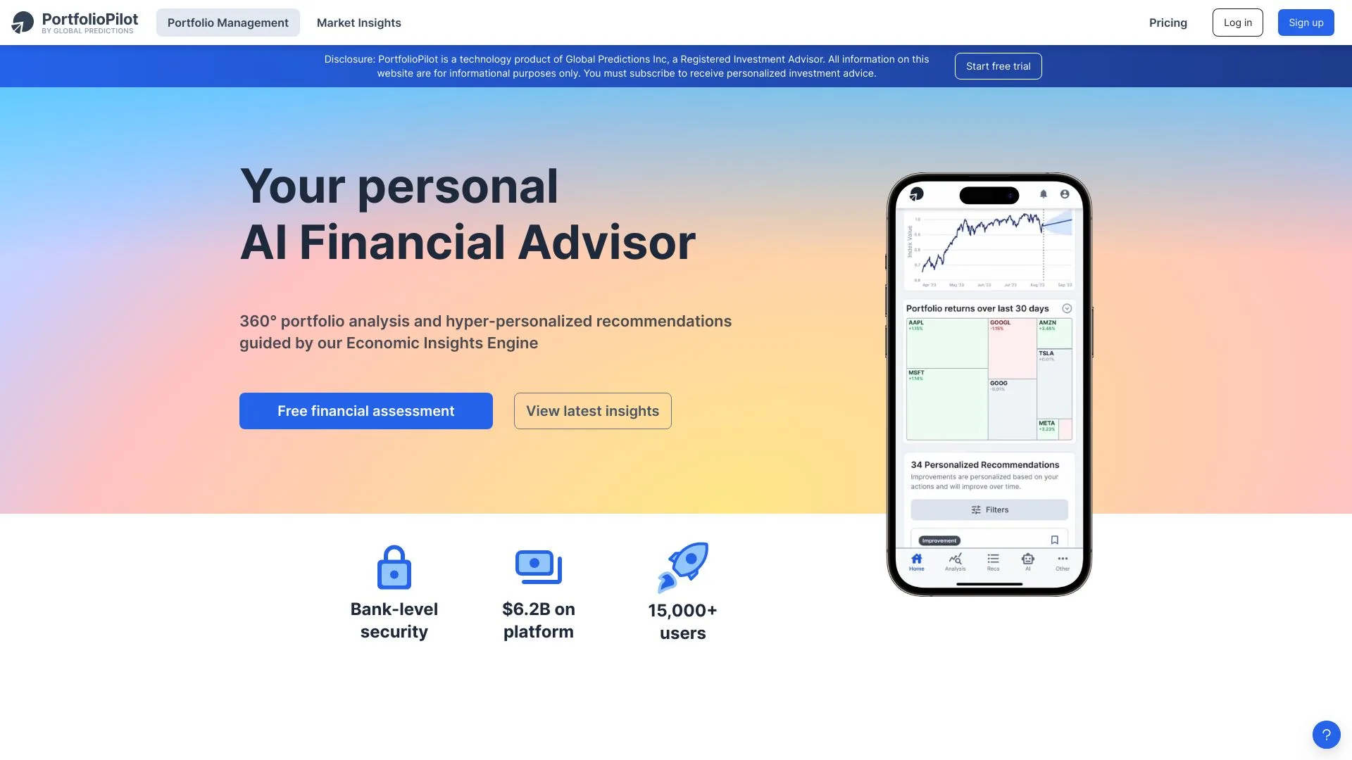 PortfolioPilot screenshot
