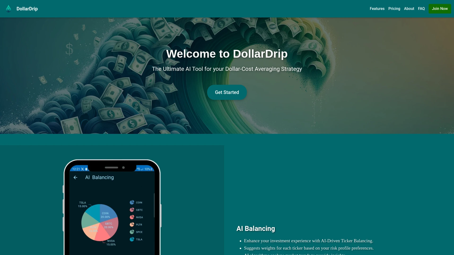 DollarDrip screenshot