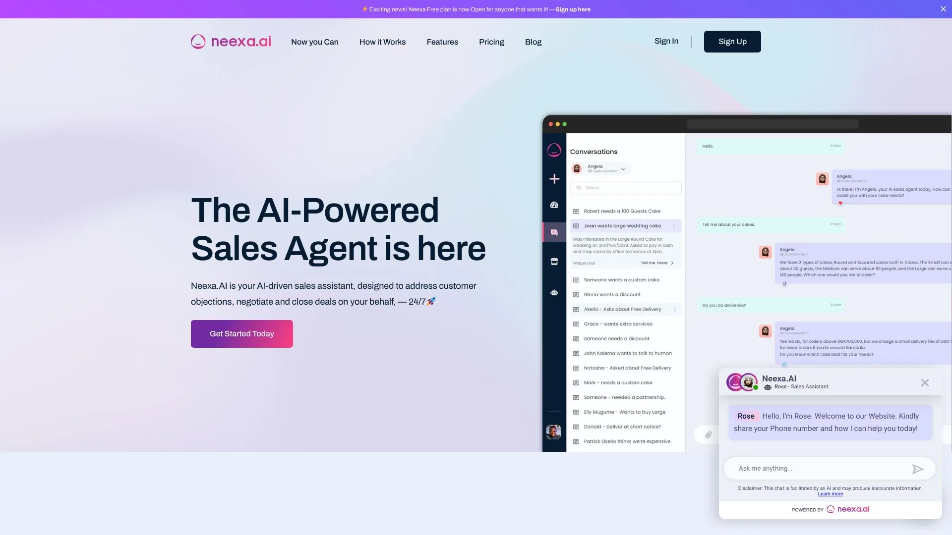 Neexa screenshot