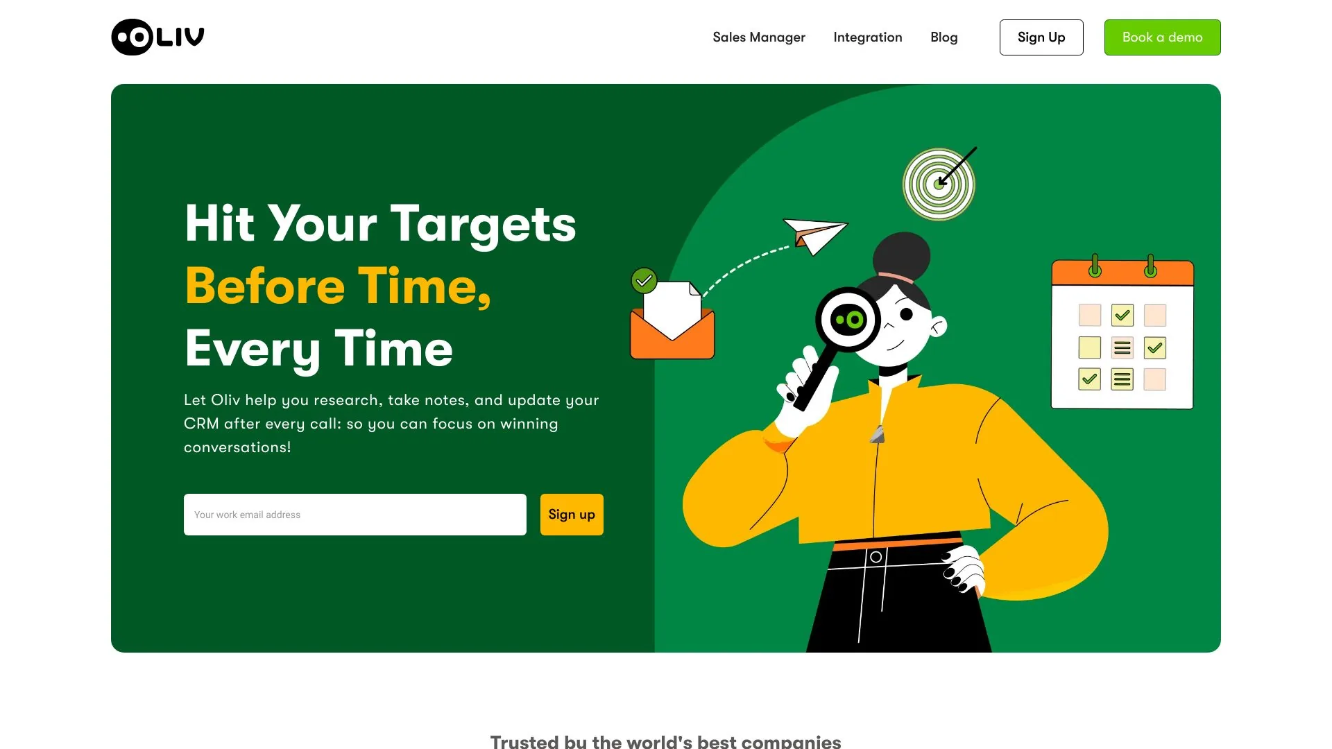 Sales Rep AI Copilot screenshot