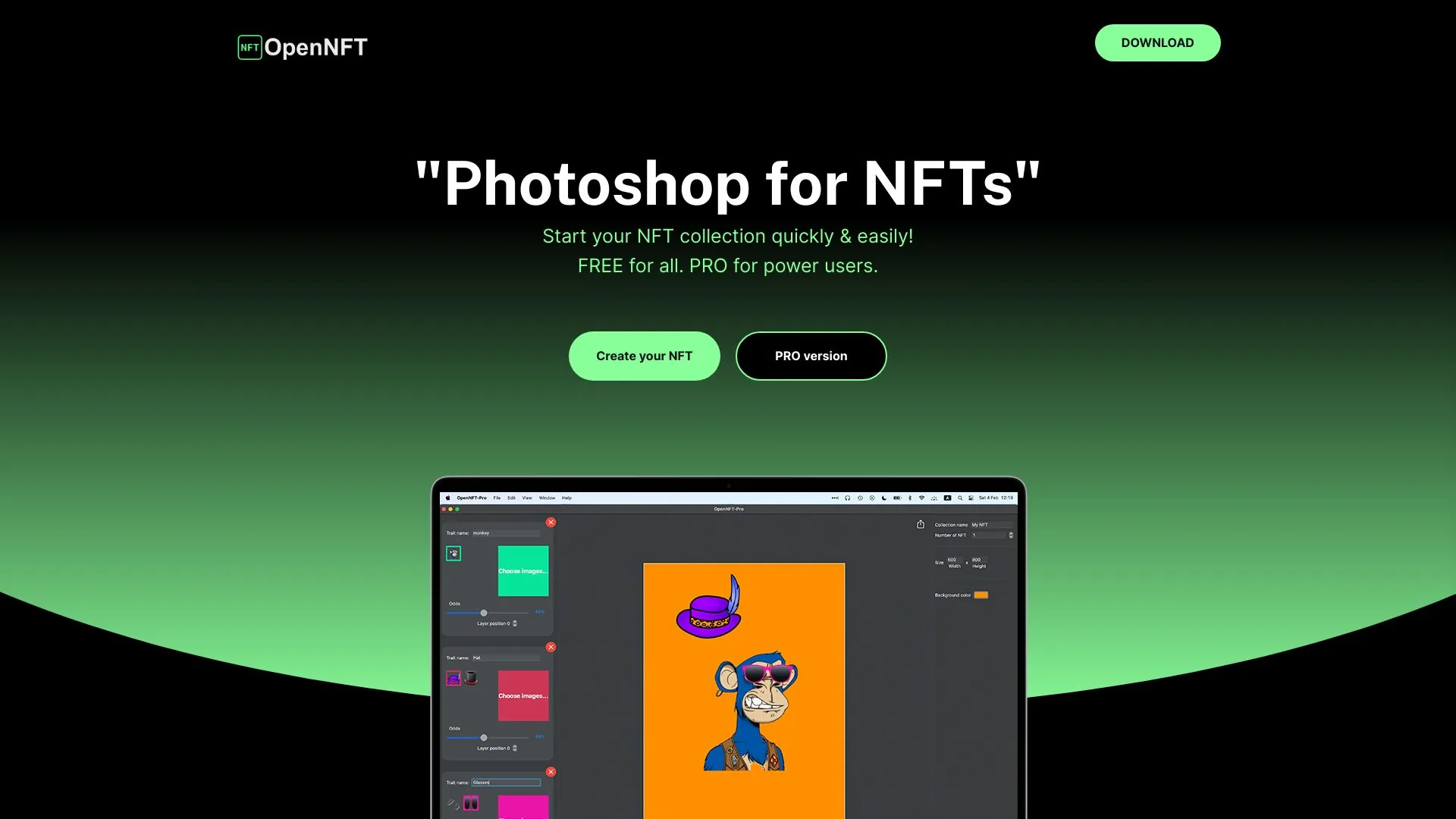 Open NFT screenshot