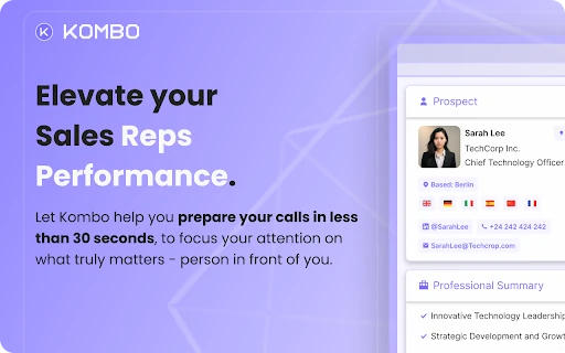 Kombo screenshot
