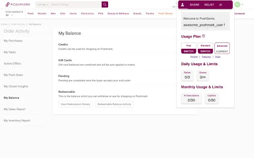 PoshGenie screenshot