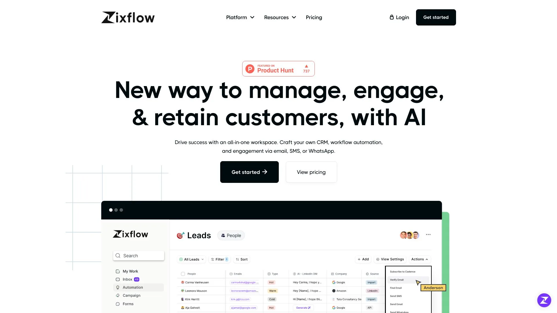 Zixflow screenshot