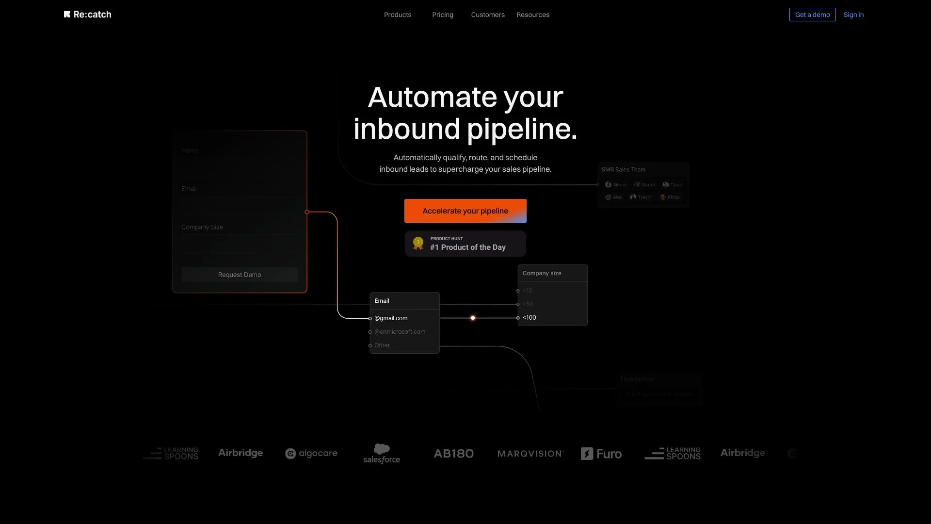 Re:catch screenshot