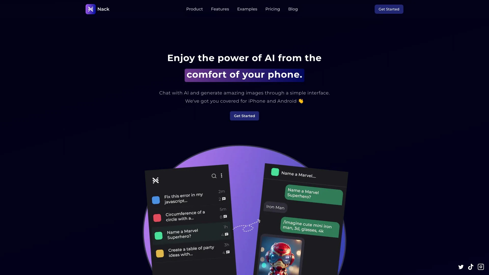Nack screenshot