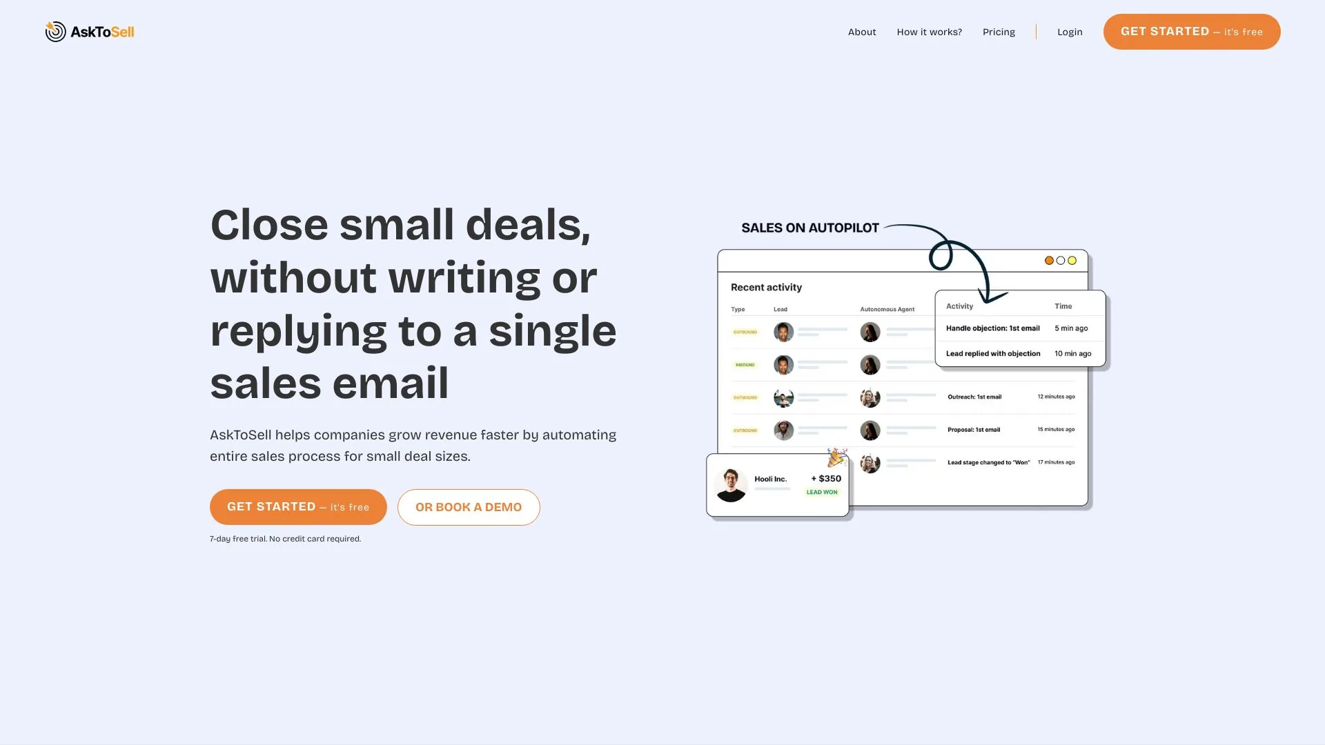 AskToSell screenshot