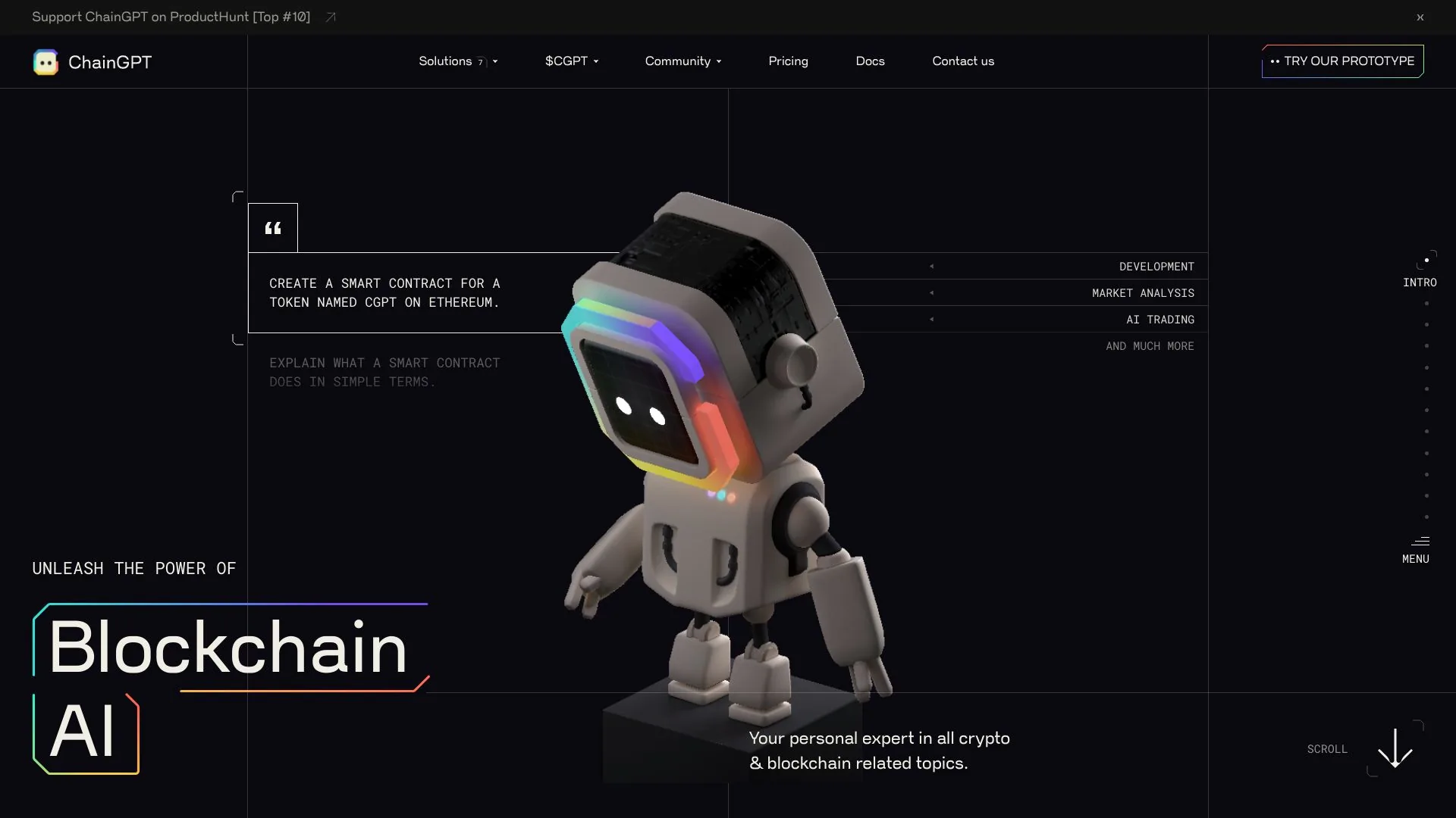 ChainGPT screenshot