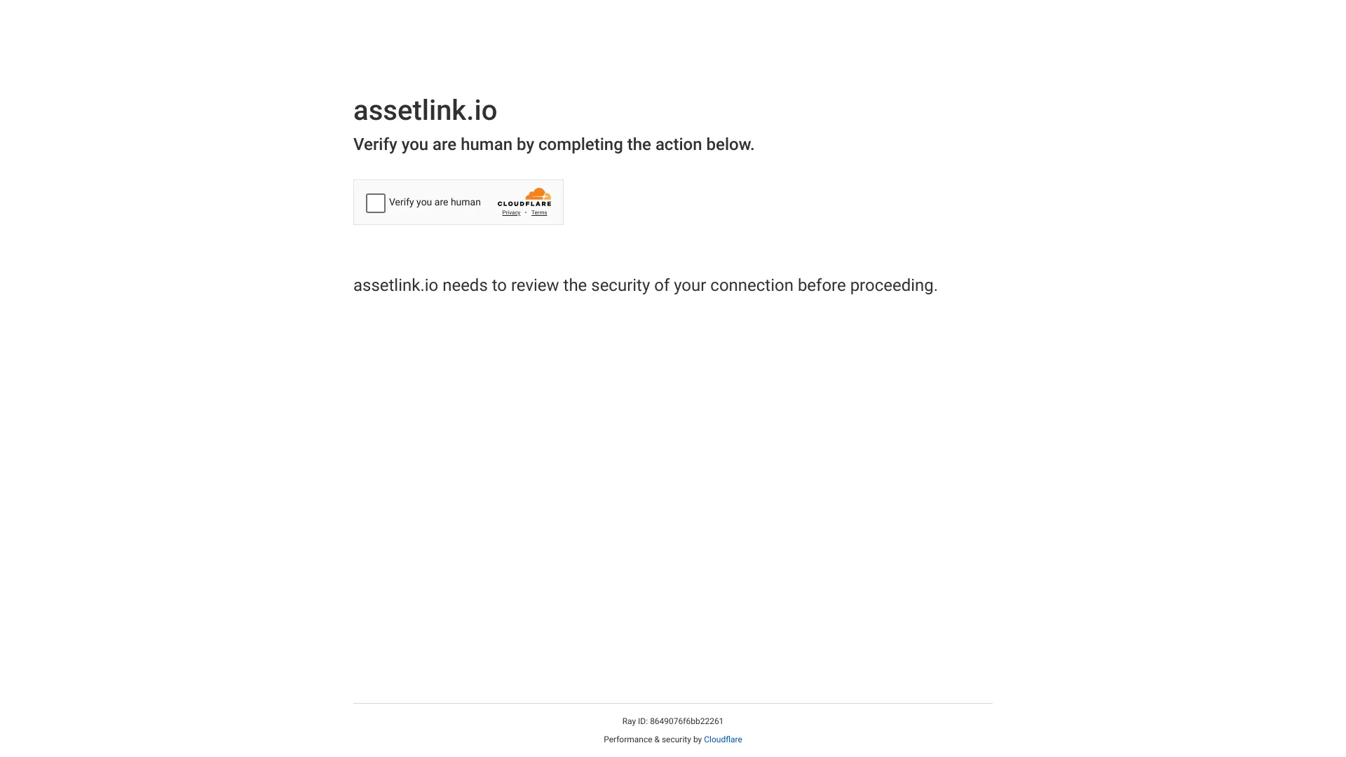 AssetLink screenshot