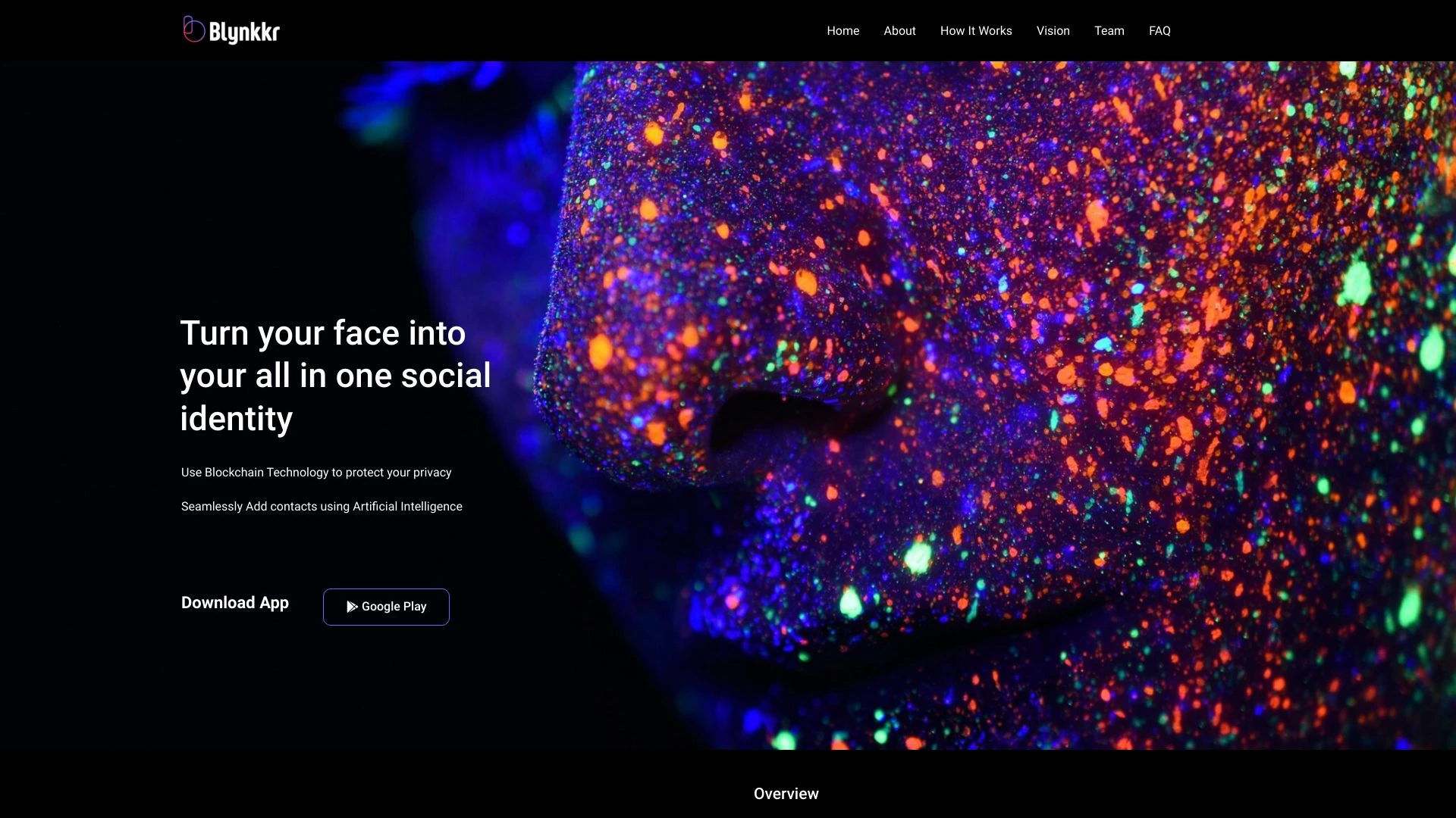 Blynkkr - Decentralized Identity Enhanced by AI screenshot