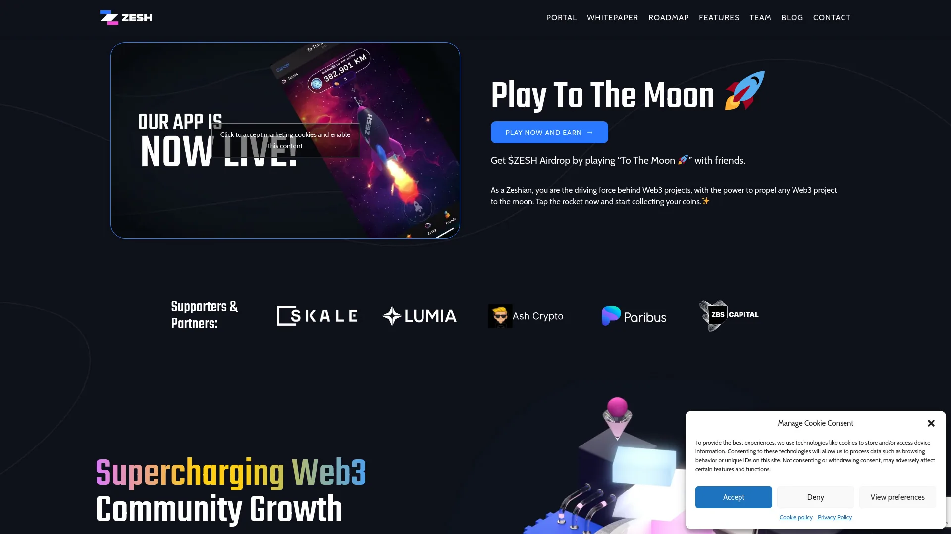 Zesh - AI-driven SocialFi screenshot