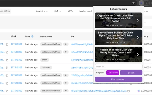 Rob3 - Web 2.5 Checker screenshot