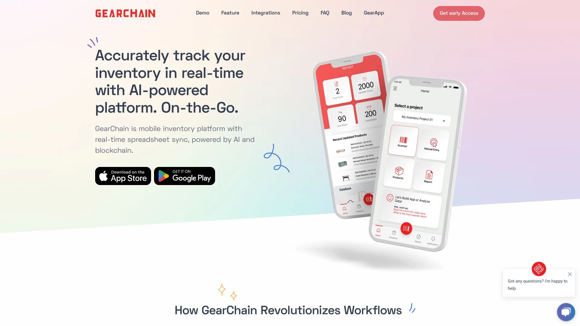 GearChain screenshot