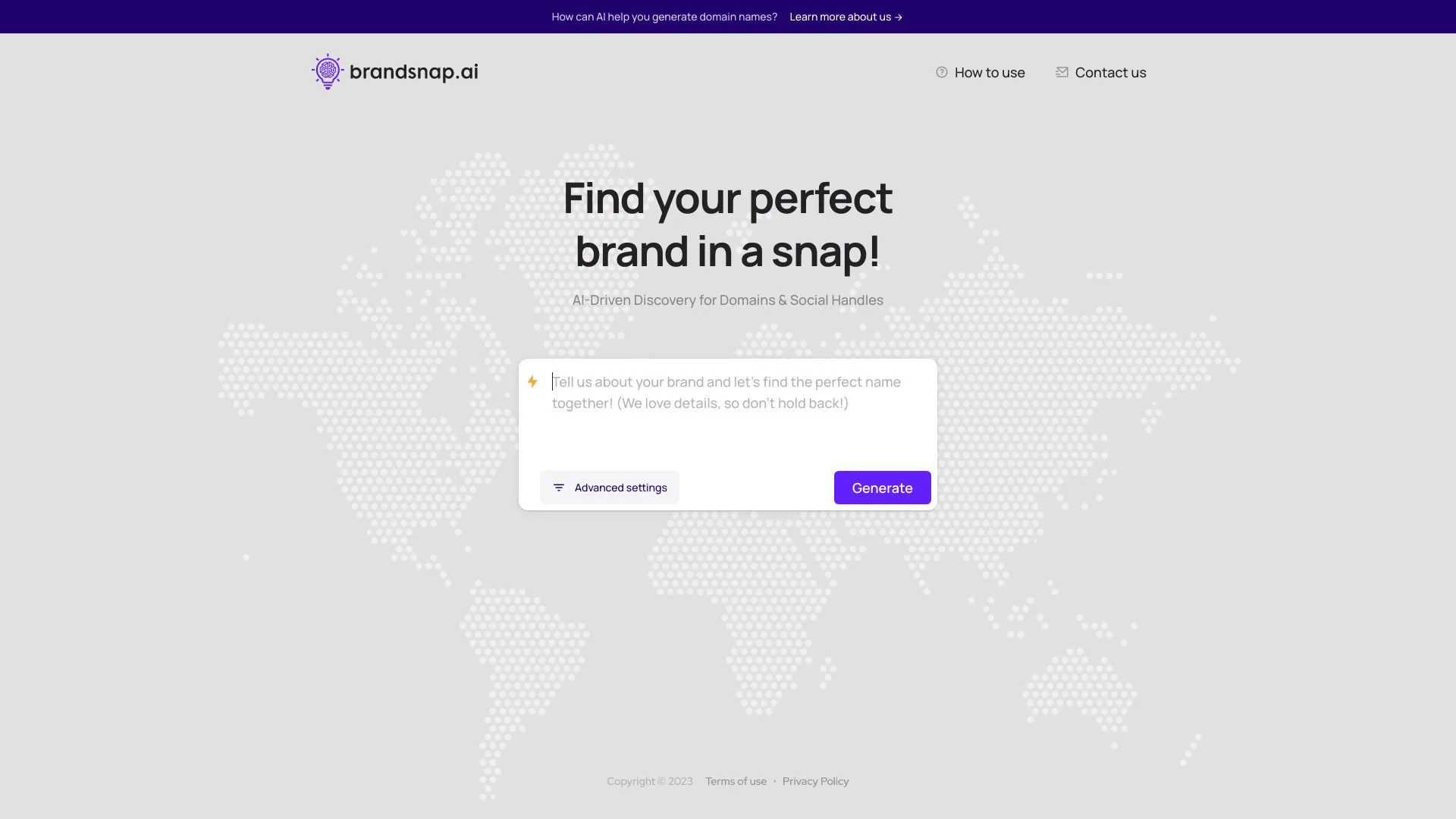BrandSnap.ai screenshot