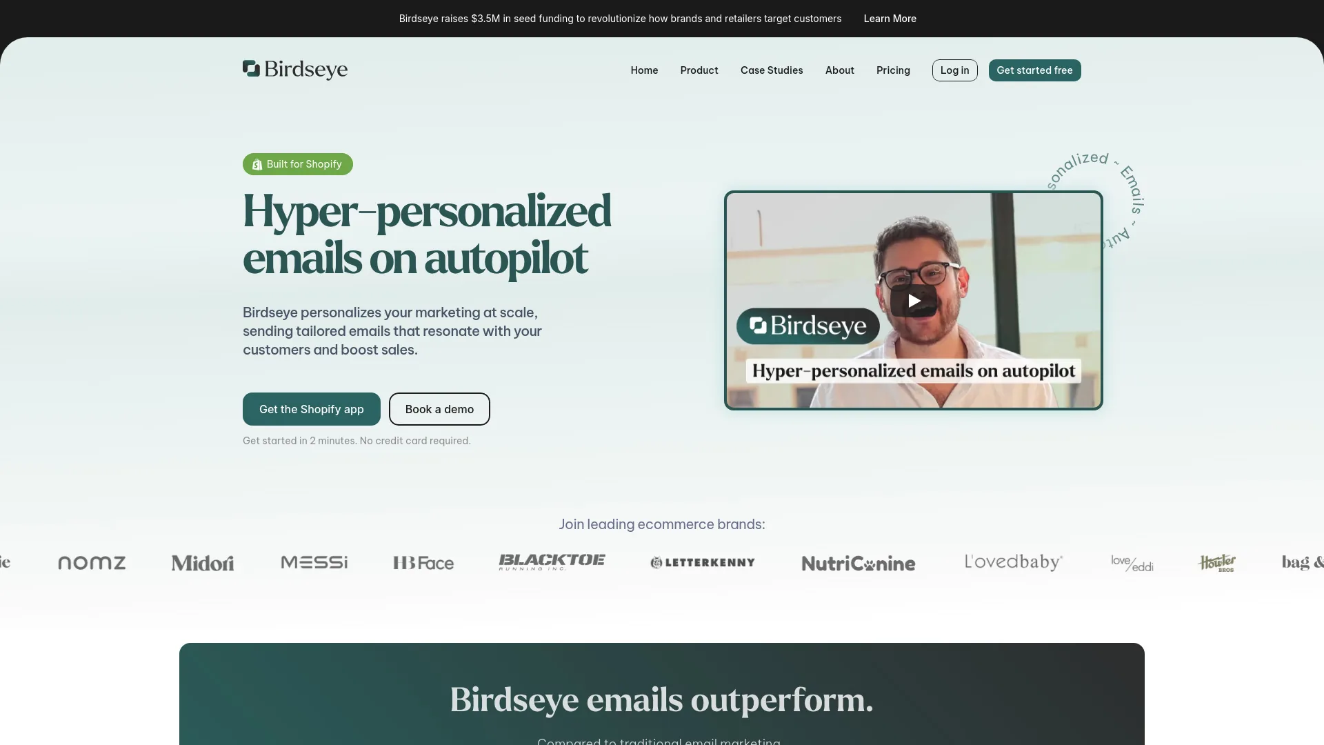 Birdseye screenshot
