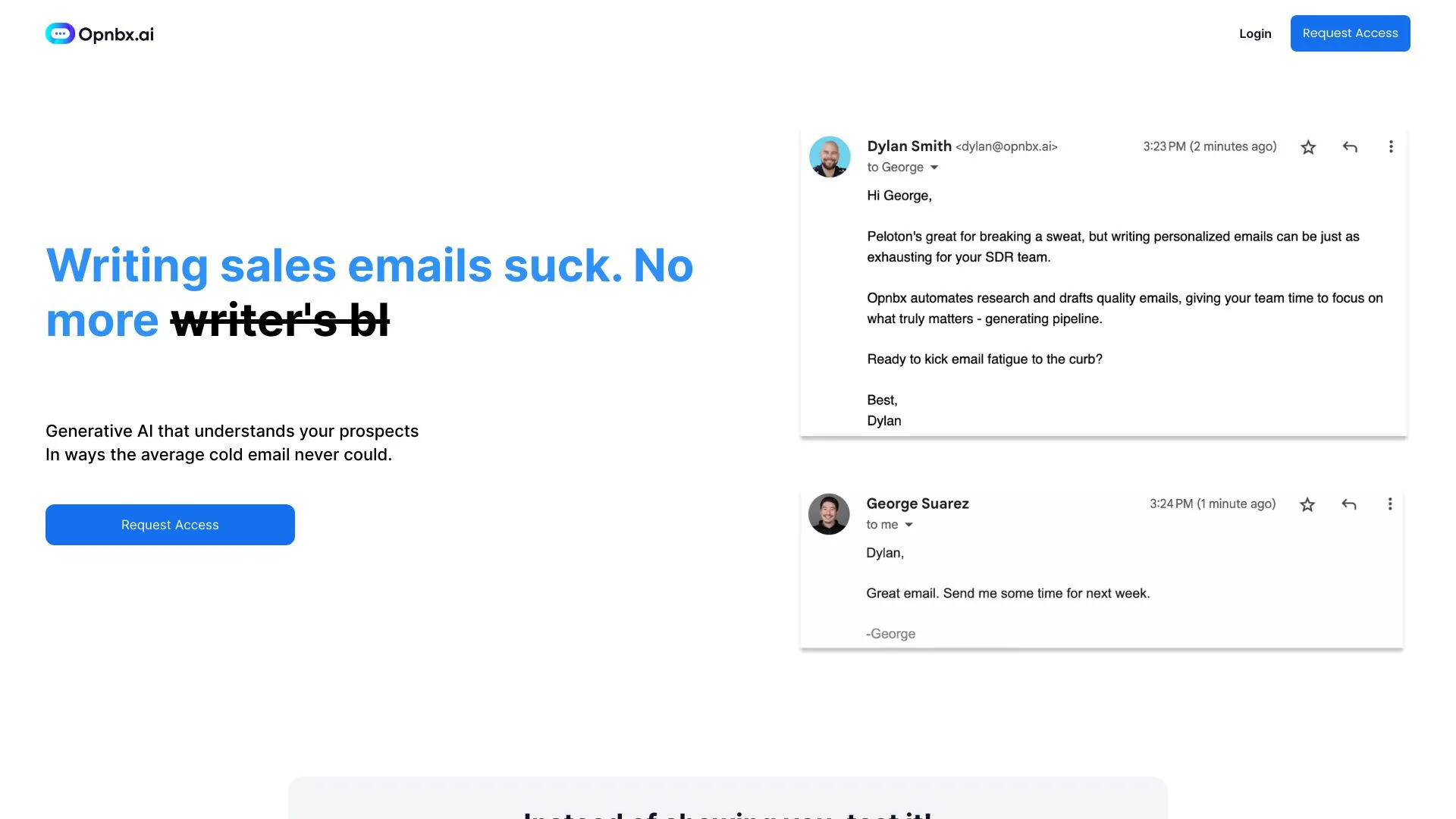 Opnbx.ai screenshot