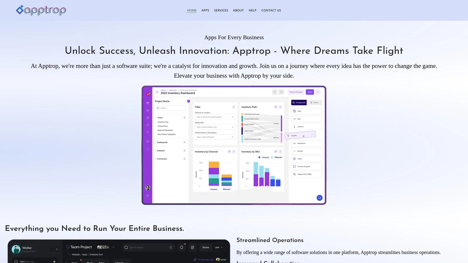 Apptrop screenshot