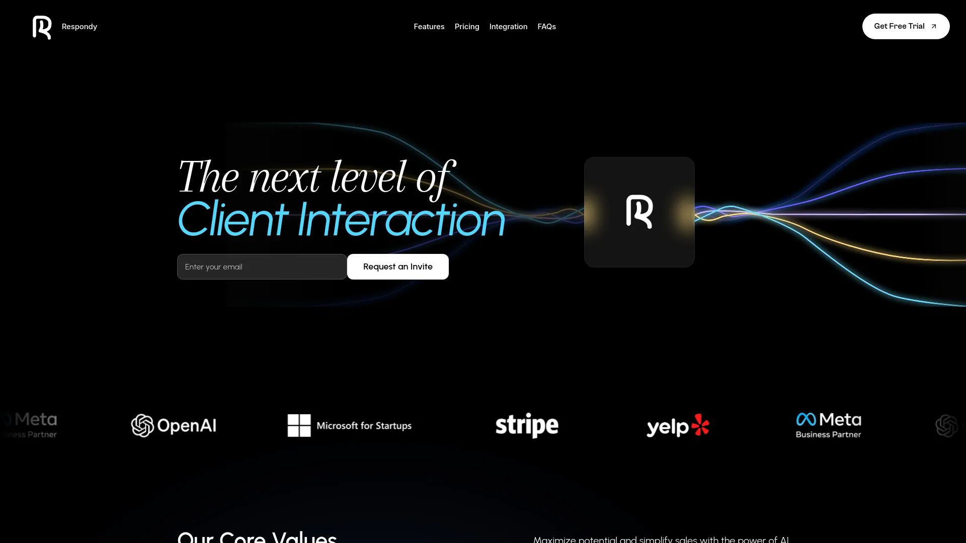 Respondy screenshot