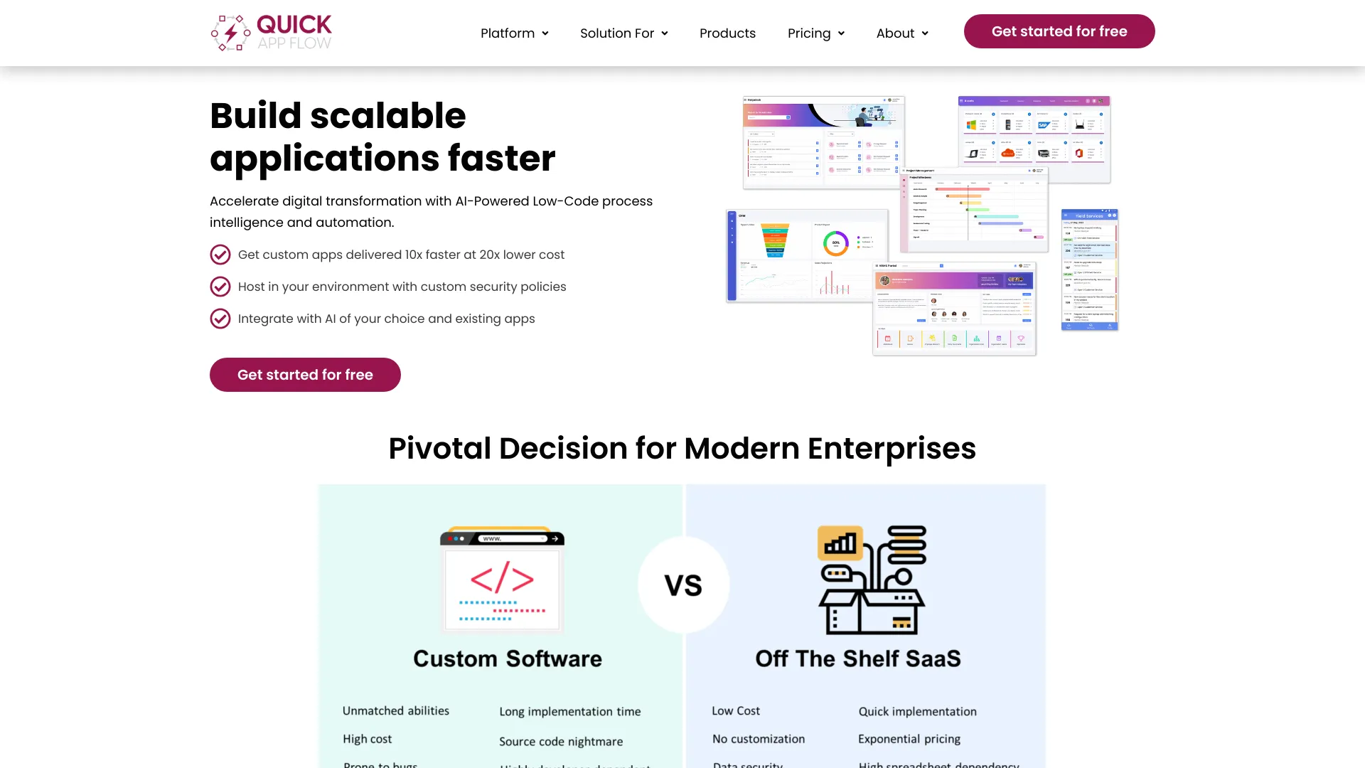 QuickAppFlow screenshot