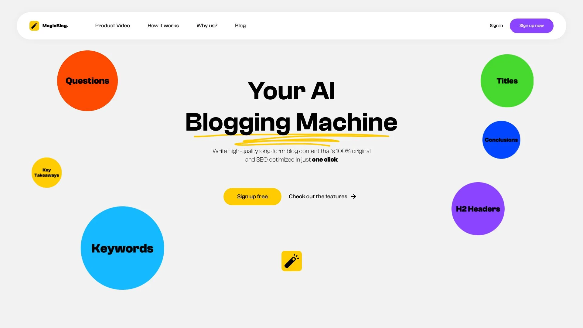MagicBlog screenshot