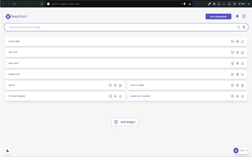 DeepFabric screenshot