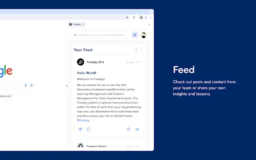 Flockjay screenshot