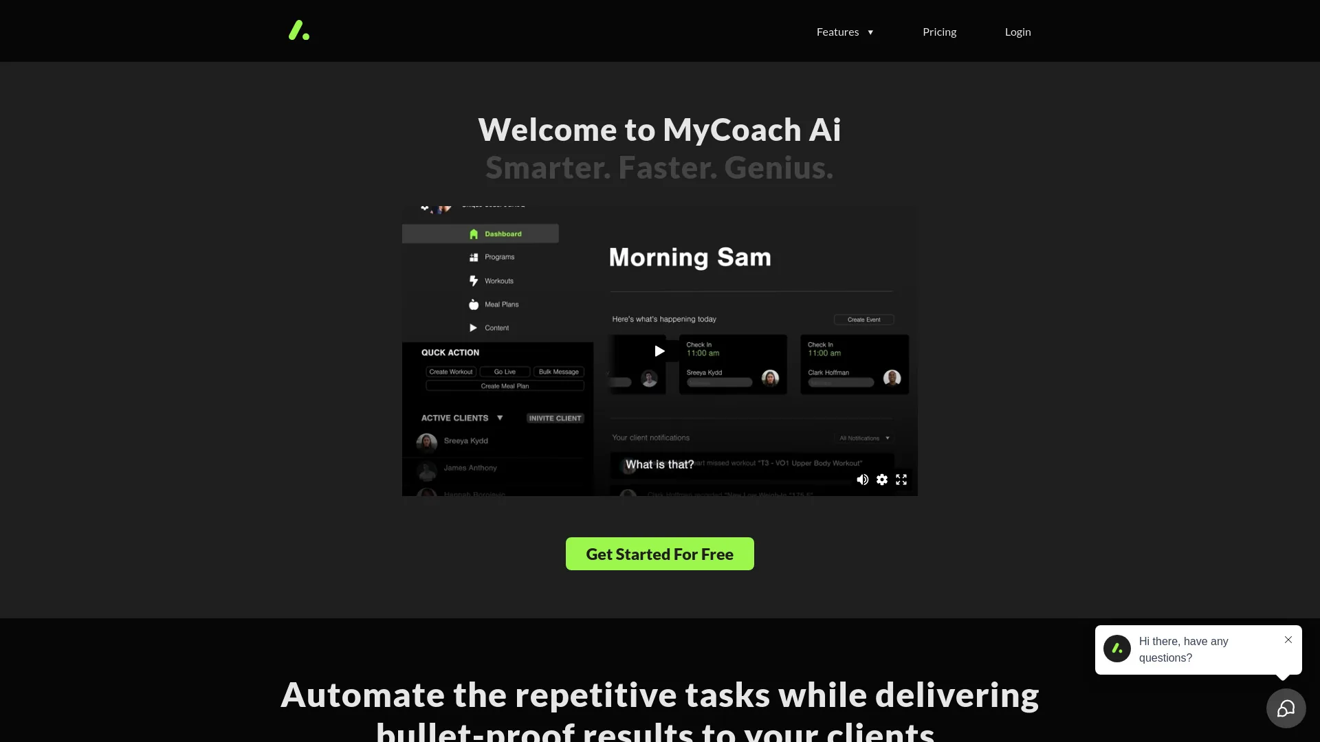 MyCoach Ai screenshot