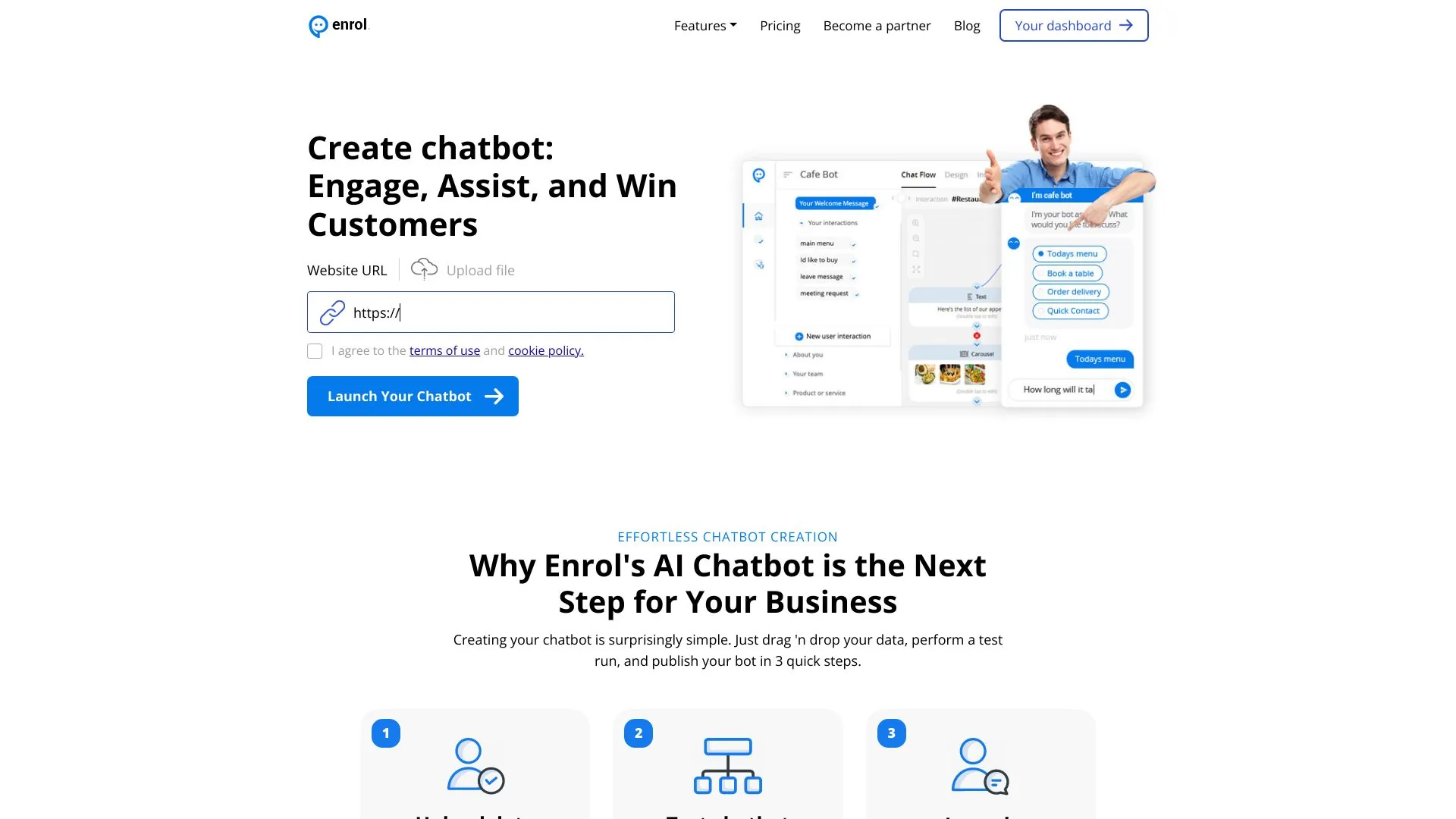 Enrol Chat screenshot