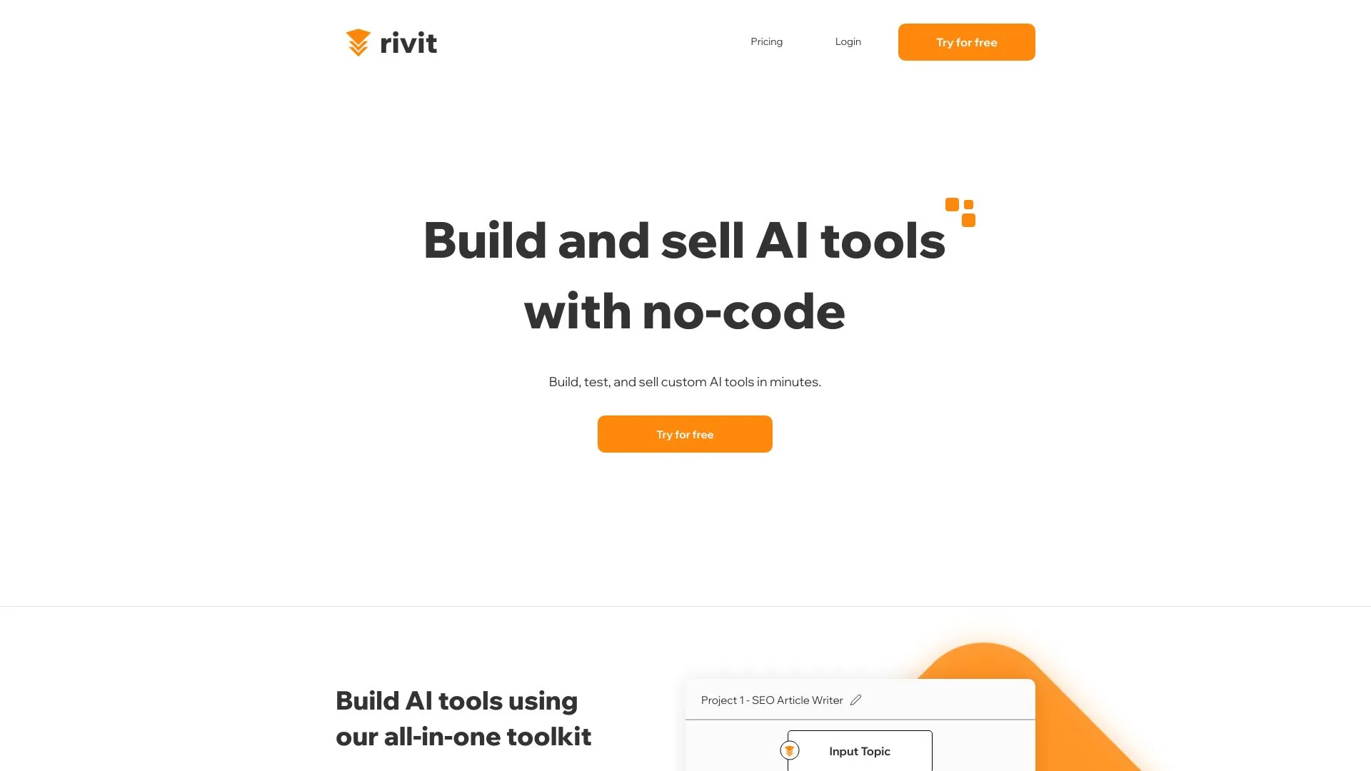 Rivit screenshot