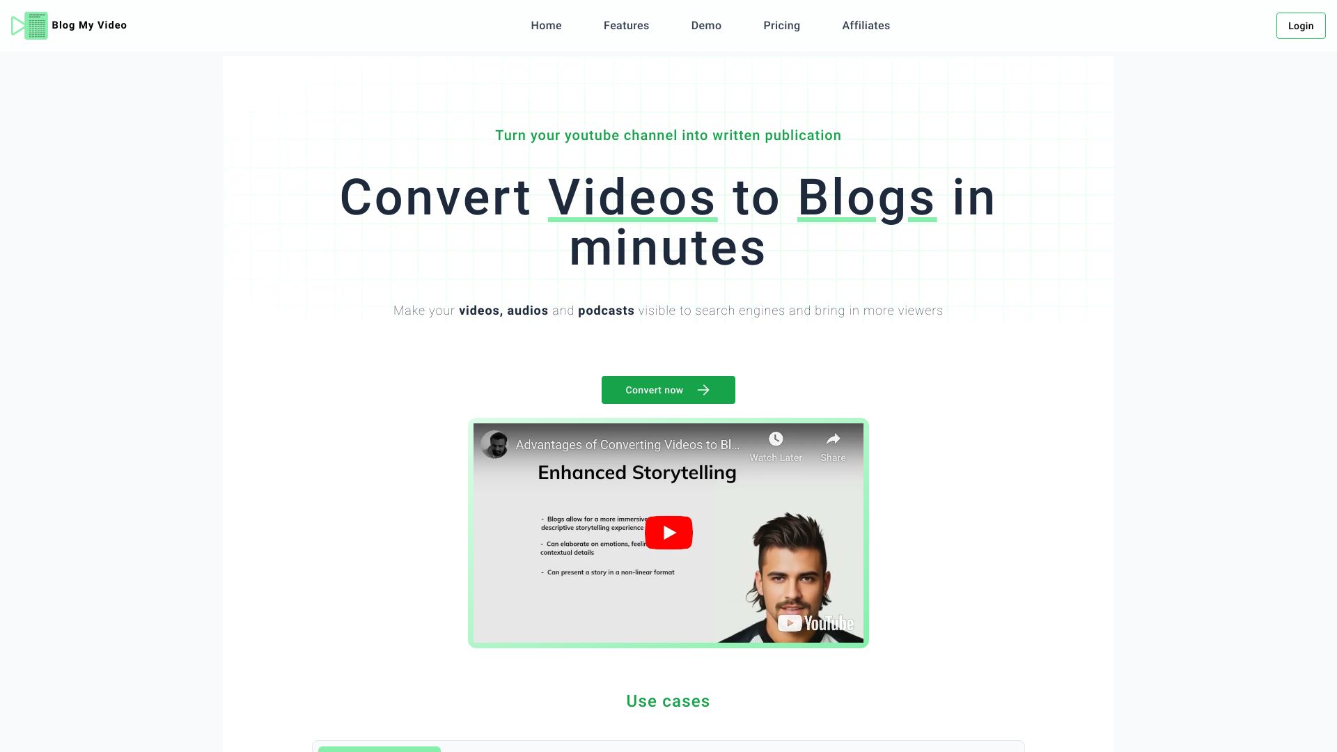 Blog My Video screenshot