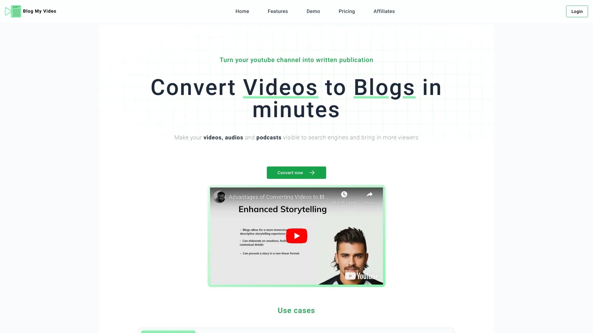 Blog My Video screenshot