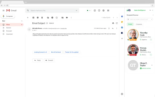 xiQ screenshot