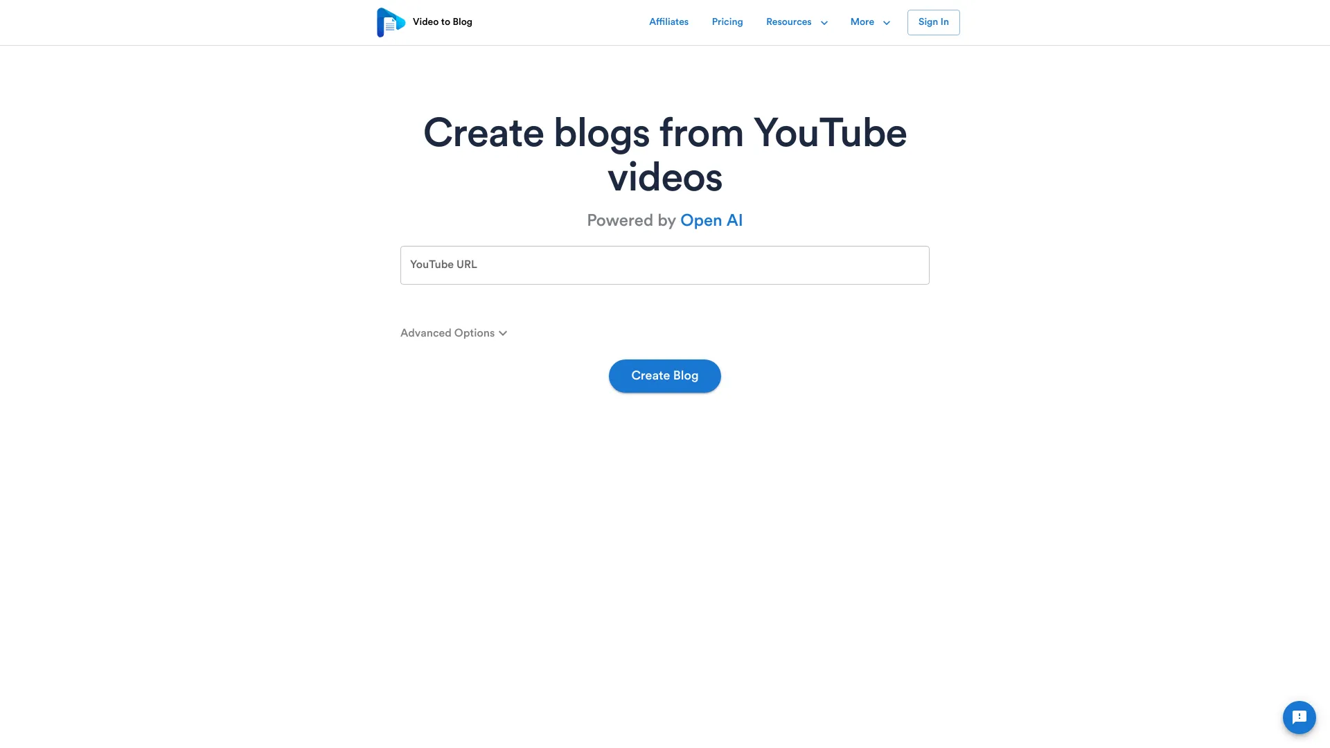 Video To Blog screenshot