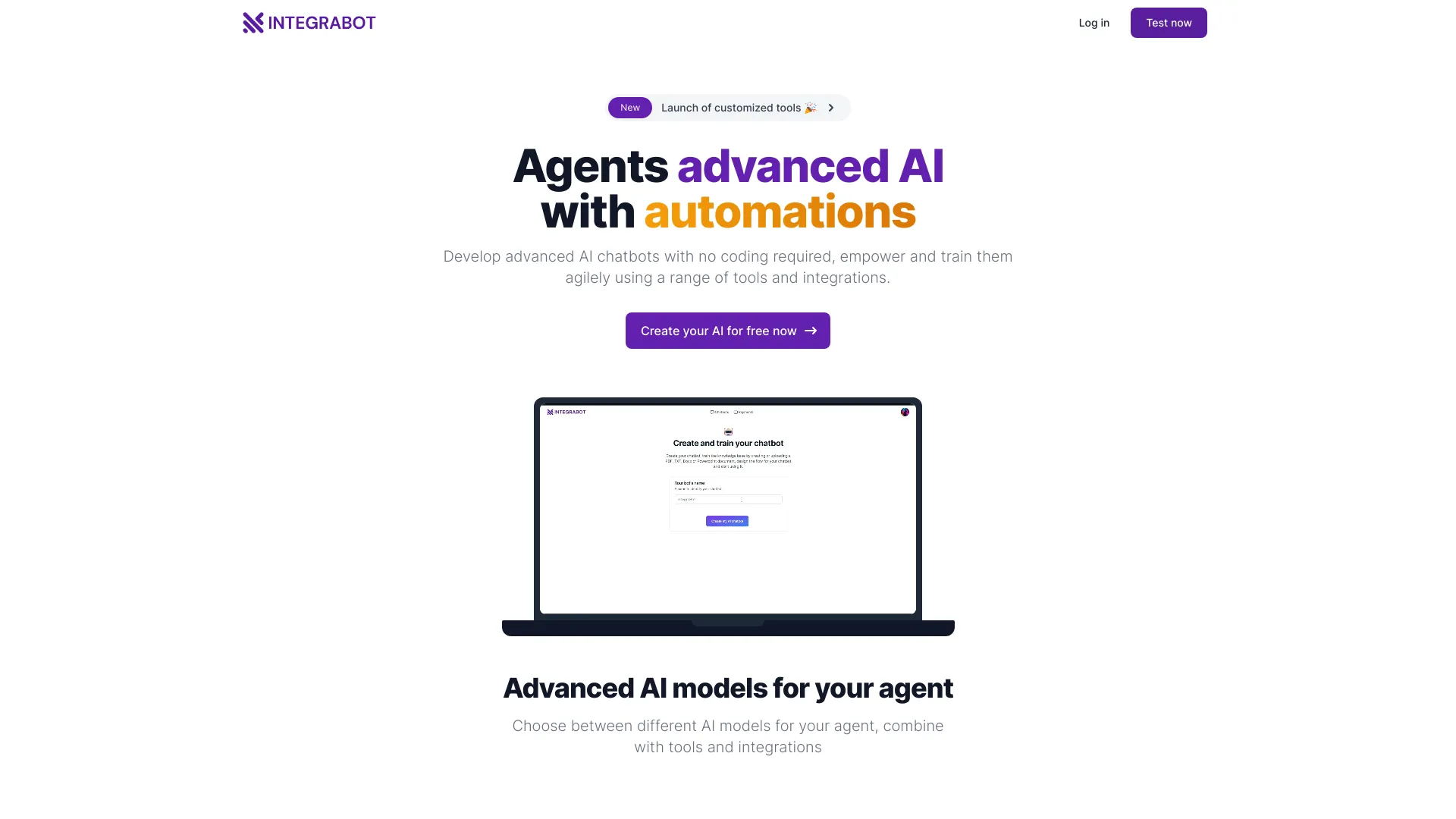 IntegraBot screenshot