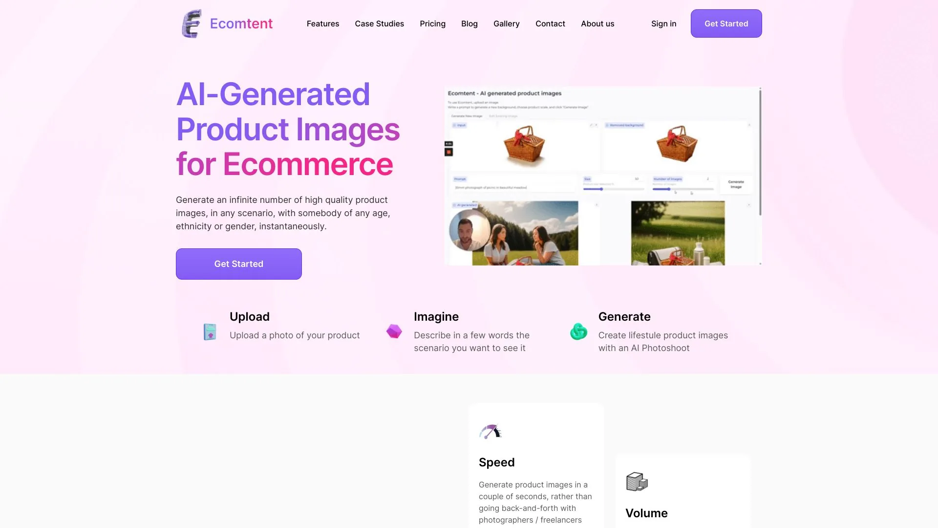 Ecomtent screenshot