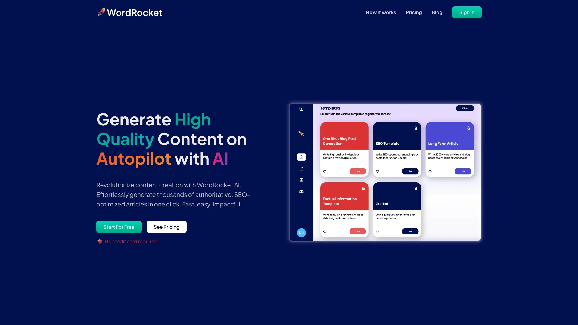 WordRocket AI screenshot