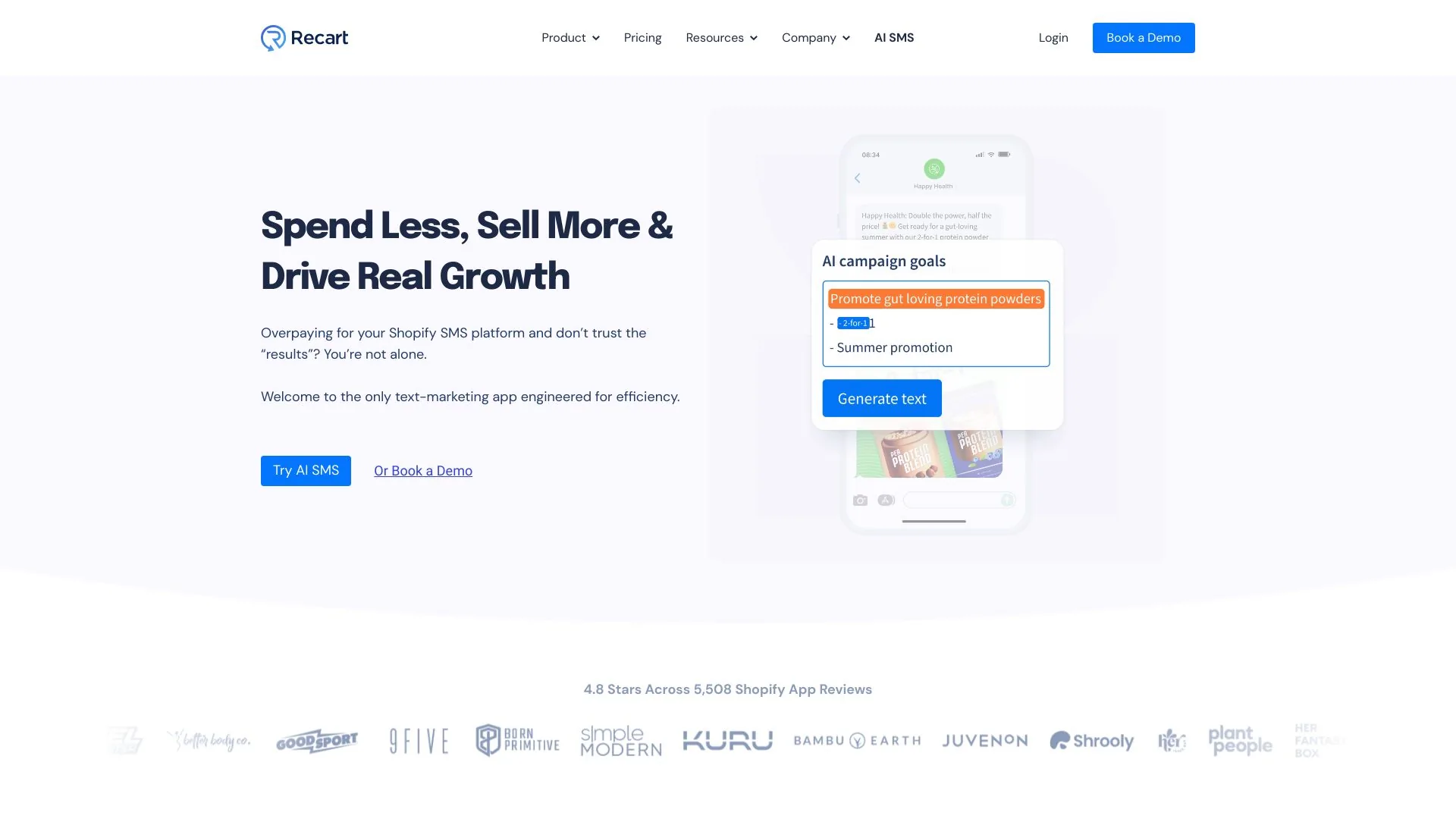 Recart screenshot