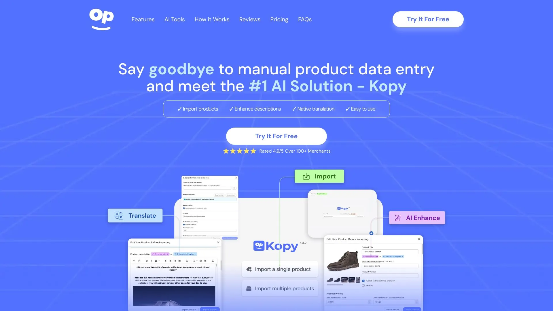 Kopy screenshot