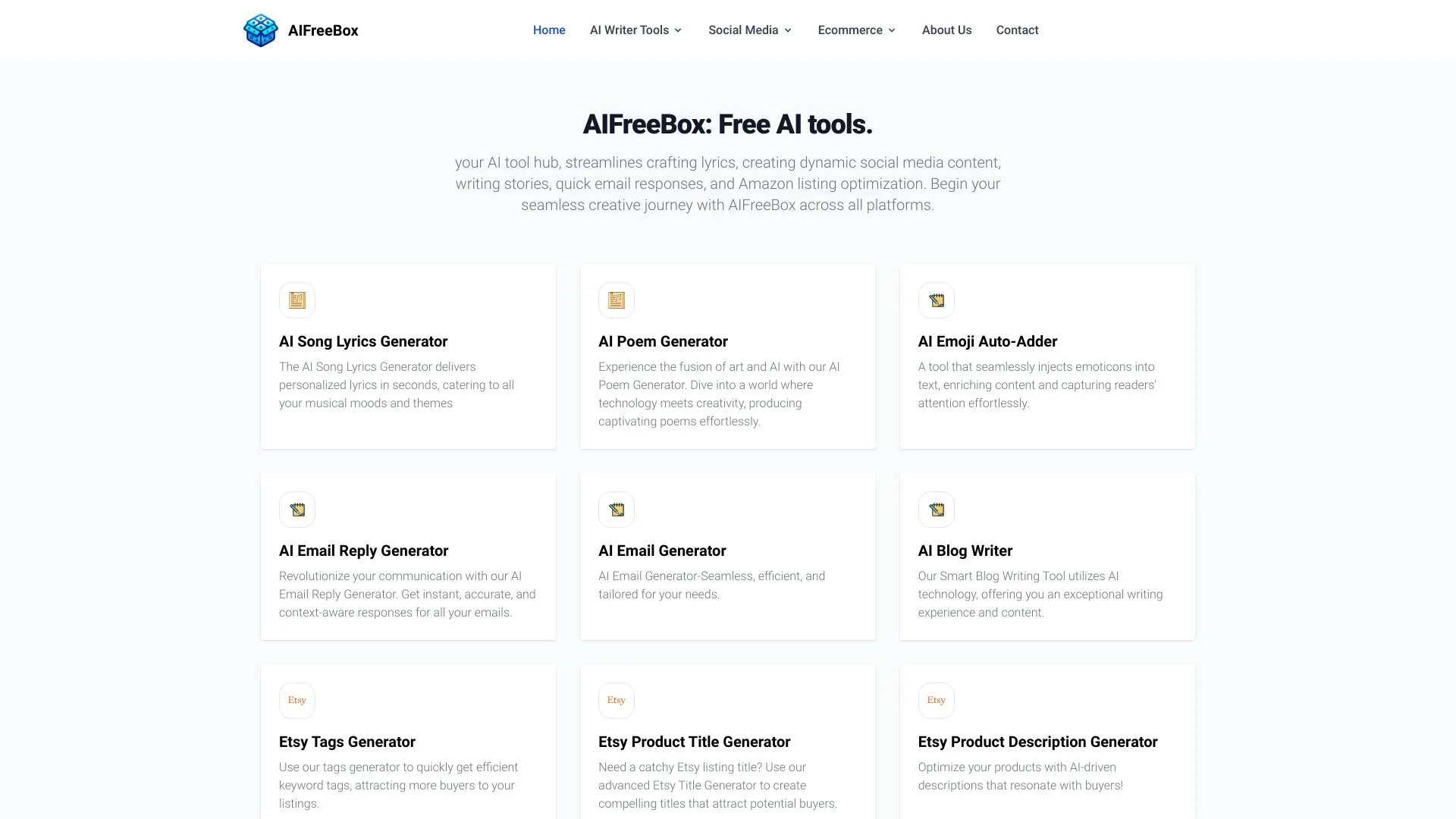 AIFreeBox screenshot