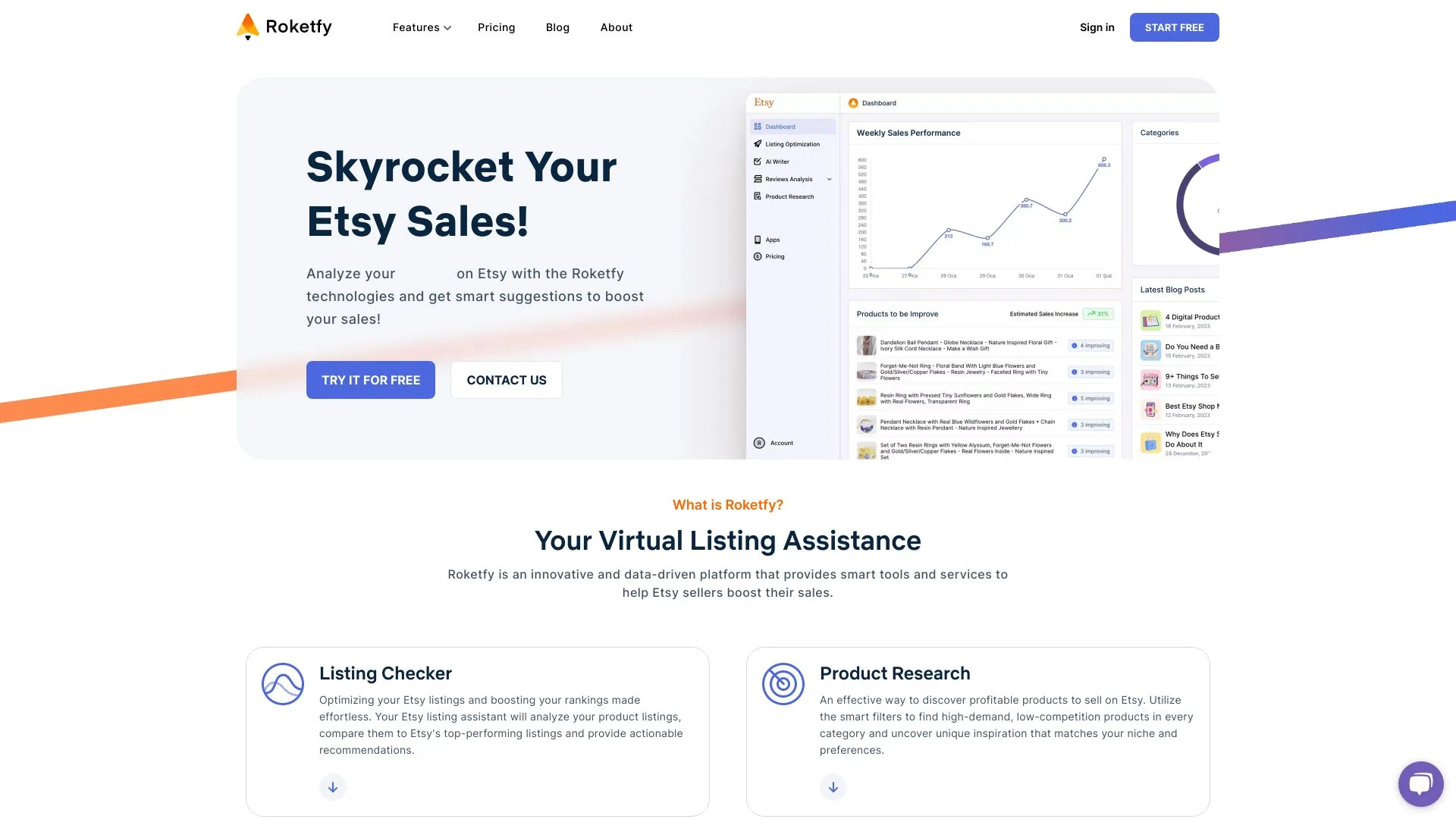 Roketfy screenshot