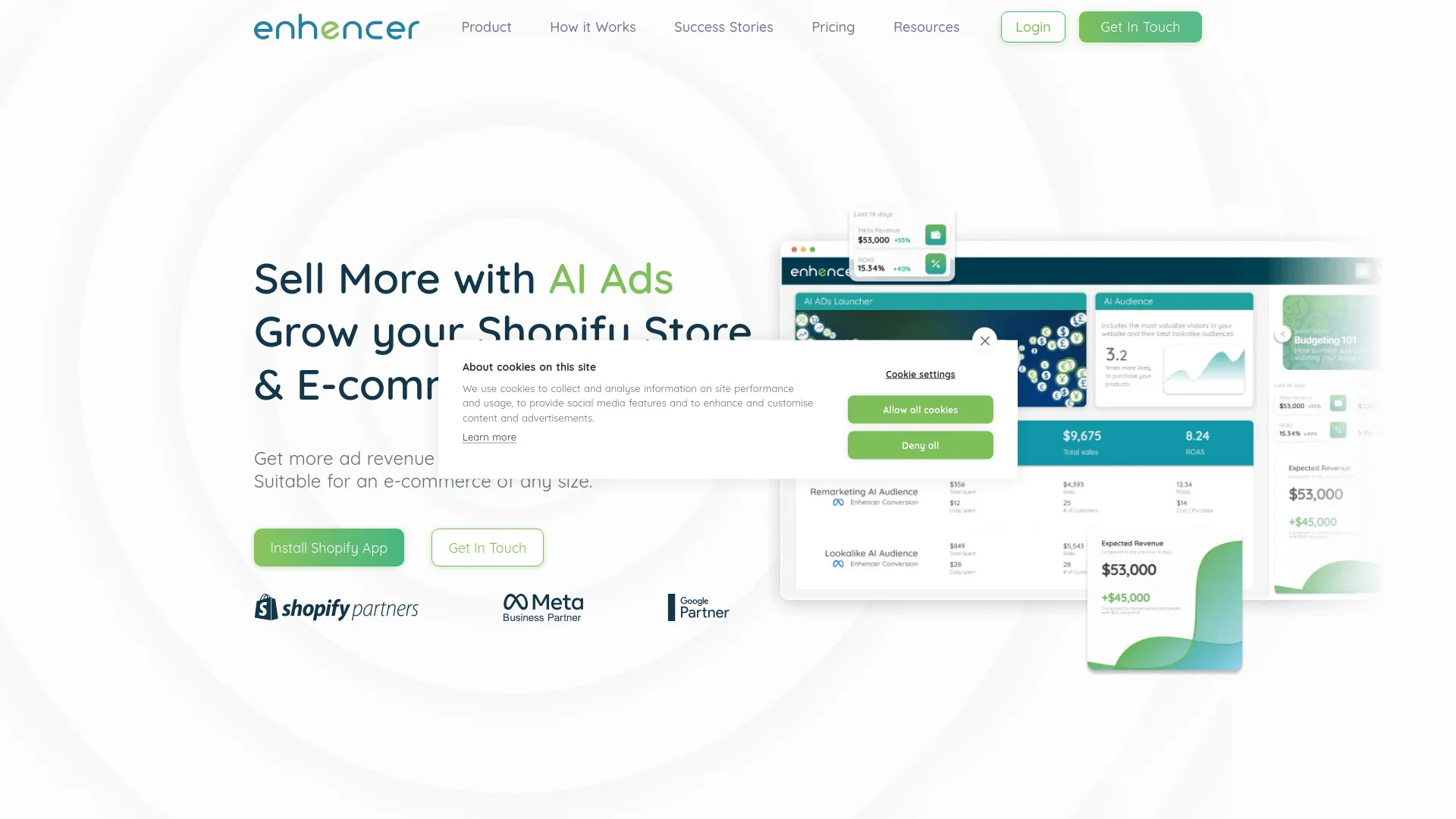 Enhencer screenshot